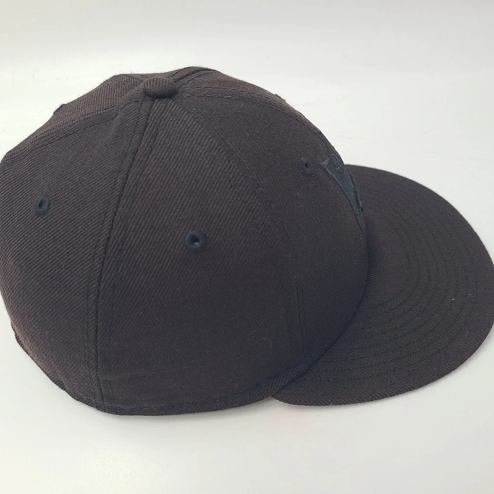 New Orleans Saints Hat Fitted 7 3/8 New Era 59Fifty Faded Black/Brown NFL Men